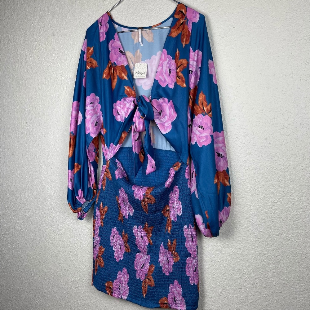 Free People Cassie Mini Dress NWT - Picture 2 of 11